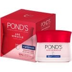 کرم ضد چروک شب پوندز مدل Ponds Age Miracle حجم 50 میل