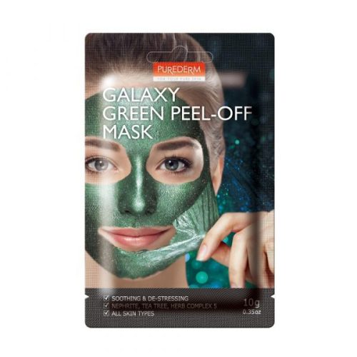 ماسک صور پیوردرم سری Galaxy مدل GREEN PEEL-OFF