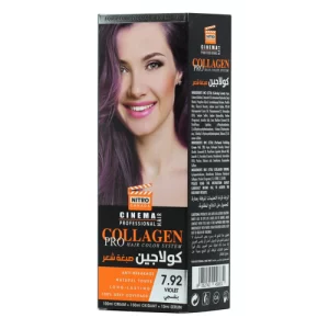 کیت رنگ مو بنفش نیترو کانادا شماره 7.92 مدل Collagen