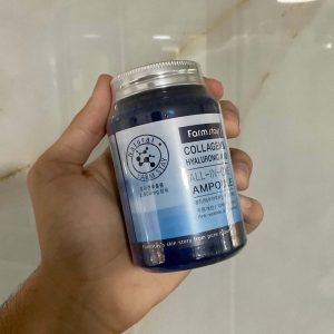 عکس ژل آبرسان هیالورونیک اسید و کلاژن فارم استی 