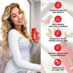 حاوی ویتامین ها و آنتی اکسیدان های مورد نیاز جهت سلامتی موها می باشد که از عصاره های طبیعی بدست آمده است، ویتامین هایی در وعده های غذایی روزانه تامین نمی شوند در مکمل تقویت کننده هیرتامین به صورت کپسول موجود است. مکمل هیرتامین ادونس فرمولا حاوی مواد موثر تایید شده کلینیکال از جمله 5000 میکروگرم بیوتین جهت افزایش متابولیسم چربی و پروتئین و حمایت از سلامتی مو، پوست و ناخن است، علاوه بر این زینک جهت جلوگیری از نازک شدن و ریزش مو، ویتامین C جهت تسریع ساخت کلاژن، زردچوبه جهت کاهش ریزش و مراقبت از سلامتی پوست سر و افزایش رشد مو است. فرمول وگن و بدون گلوتن و مواد نگهدارنده و همچنین عدم تست حیوانی محصولی باکیفیت و کامل را به ارمغان آورده است.