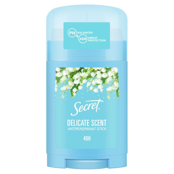 مام ضد تعریق صابونی سکرت مدل Delicate Scent حجم 40 میل