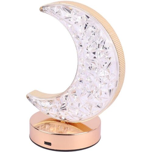 آباژور و چراغ خواب رومیزی مدل ماه