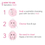 محلول پاک کننده آرایش Sensibio H2O بایودرما حجم 250 میل