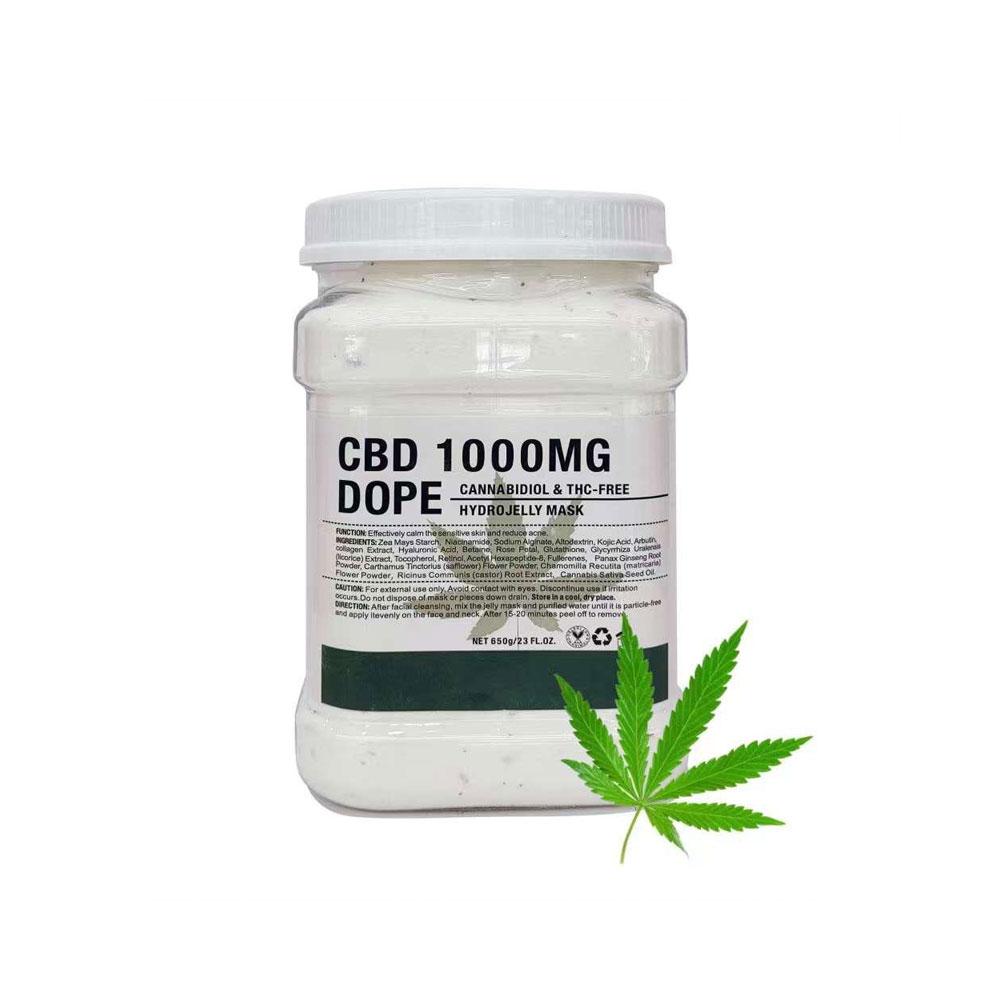 ماسک پودری هیدروژلی CBD 1000mg Dope دکتر مینایر