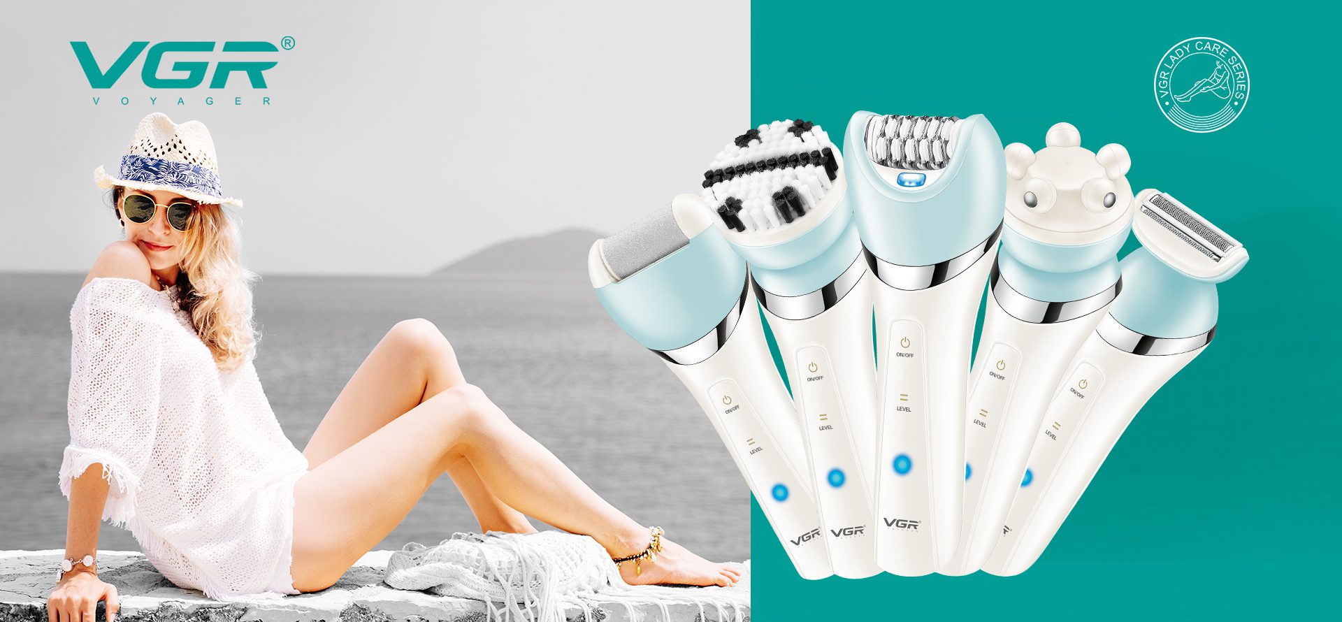  اپیلاتور وی جی ار مدل V-703