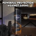 اسپری ضد تعریق مردانه نیوا مدل Deep Black Carbon حجم 150 میل