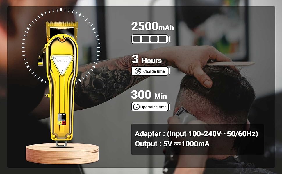 ماشین اصلاح موی سر و صورت وی جی ار مدل V-140