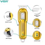 ماشین اصلاح موی سر و صورت خط زن وی جی آر VGR مدل V-919