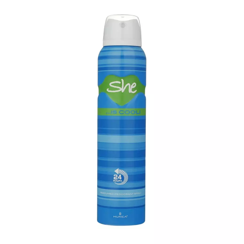 اسپری زنانه شی She مدل Is Cool حجم 200 میل