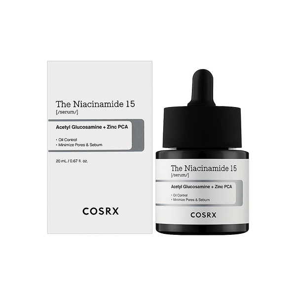 سرم نیاسینامید کوزارکس حجم 20 میل عکس با جعبه