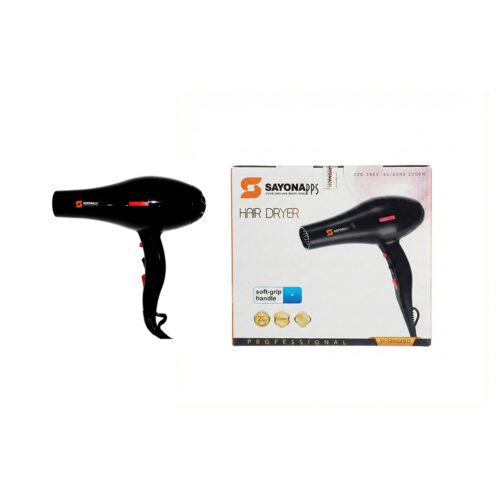 .jpg سشوار حرفه‌ای 2000 وات سايونا مدل SY-1300 Gold