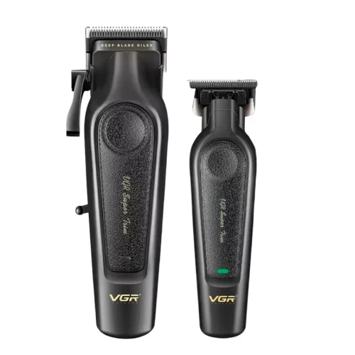 ست ماشین اصلاح و خط زن وی جی آر VGR مدل V-197 و V-995 عکس اصلی