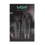 ست ماشین اصلاح و خط زن وی جی آر VGR مدل V-197 و V-995 عکس بسته بندی