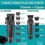 ست ماشین اصلاح و خط زن وی جی آر VGR مدل V-197 و V-995 عکس مشخصات اقلام همراه