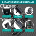 ست ماشین اصلاح و خط زن وی جی آر VGR مدل V-197 و V-995 مشخصات 3