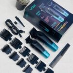 ست ماشین اصلاح و خط زن وی جی آر مدل V-196 و V-996 با اقلام همراه 2