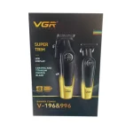 ست ماشین اصلاح و خط زن وی جی آر مدل V-196 و V-996 عکس جعبه