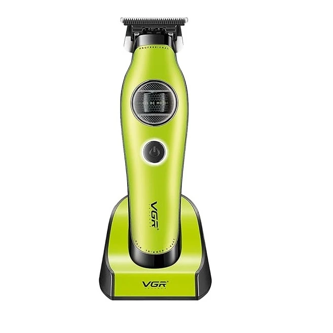 ماشین اصلاح خط زن و صفر زن وی جی ار مدل V-880 T رنگ سبز