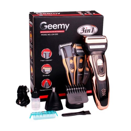 ماشین اصلاح صورت سه کاره جیمی GEMMY مدل GM-595